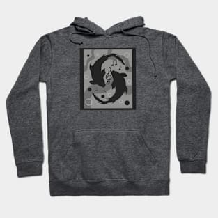 "Koi Fish and Treble Clef" Hoodie